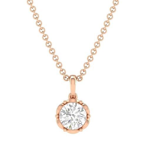  Solitaire women pendant3dm stl jcd render details  3D print model