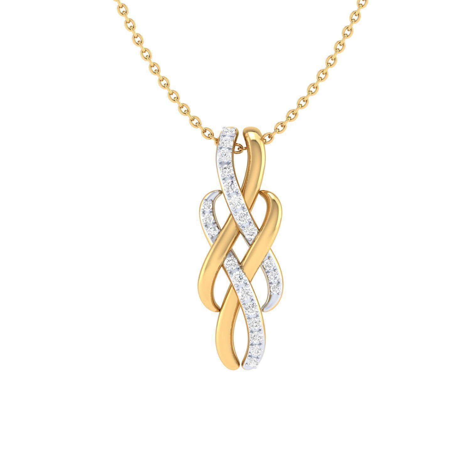 fancy women pendant 3dm stl jcd render details  3D print model_6