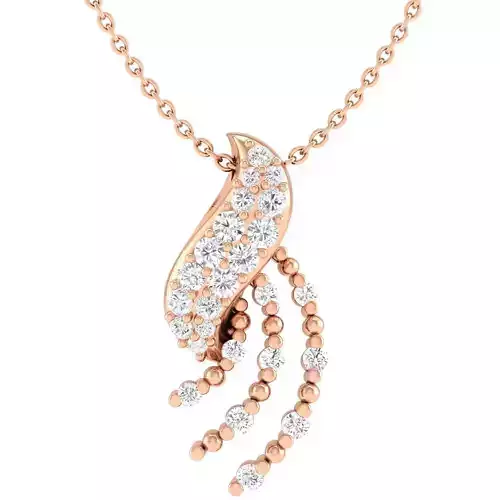 fancy women pendant 3dm stl jcd render details 