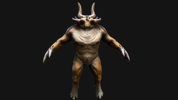 Rpg Creature  game ready