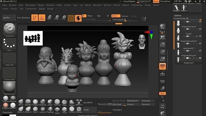 dragon ball z ajedrez  3D print model