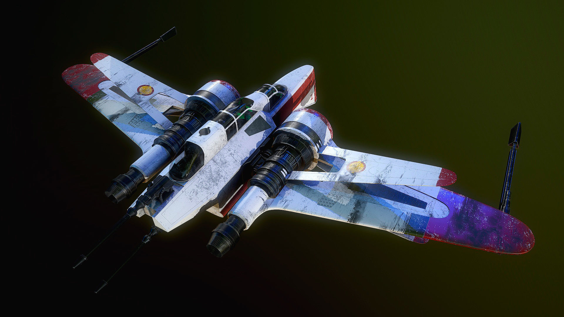 ARC-170 starfighter 3D model_5