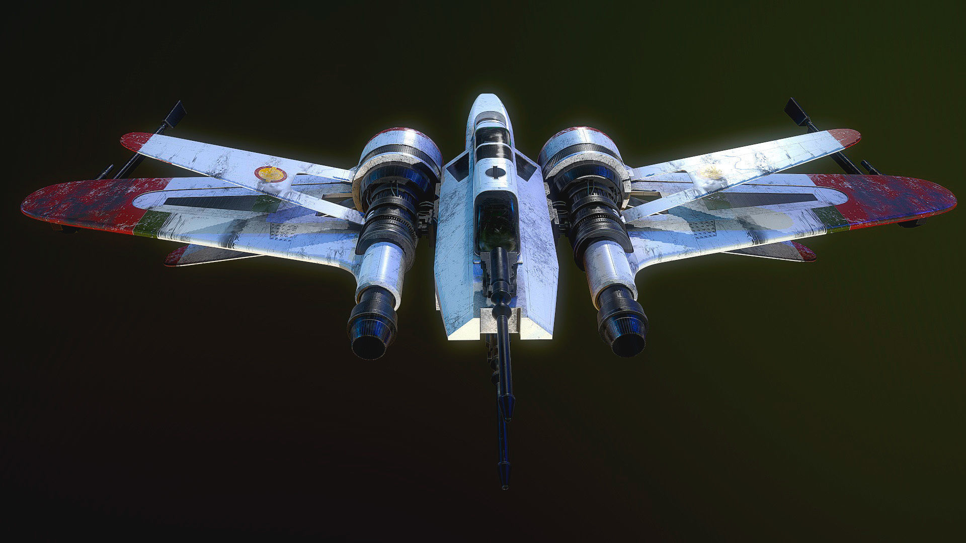 ARC-170 starfighter 3D model_4