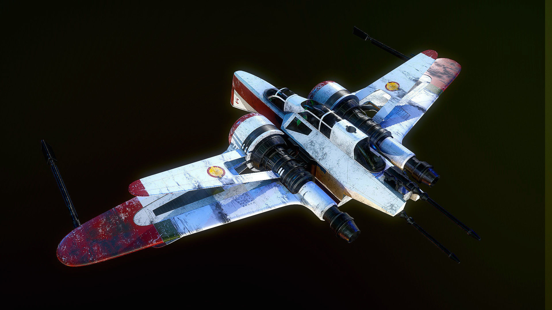 ARC-170 starfighter 3D model_3