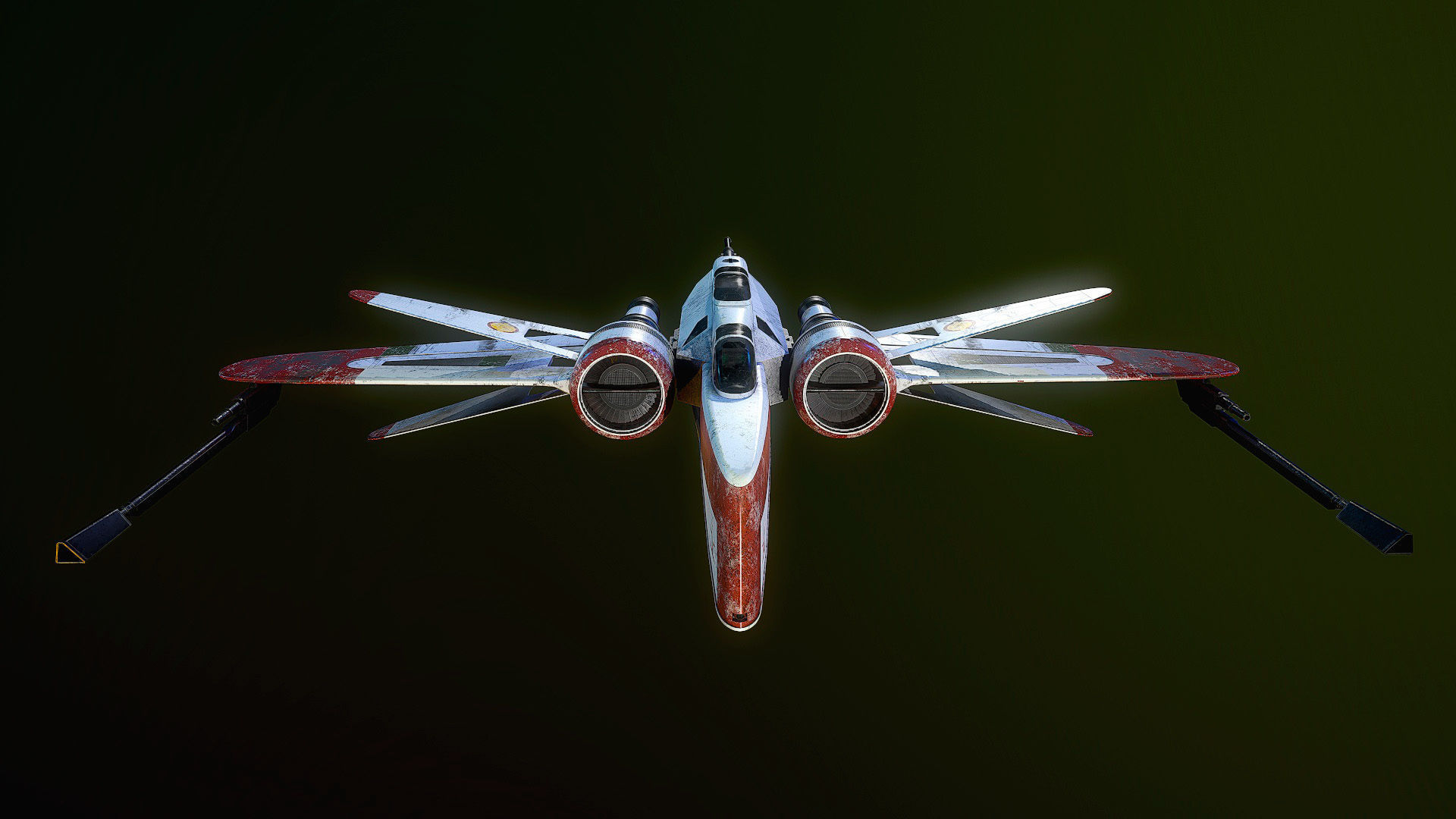 ARC-170 starfighter 3D model_6