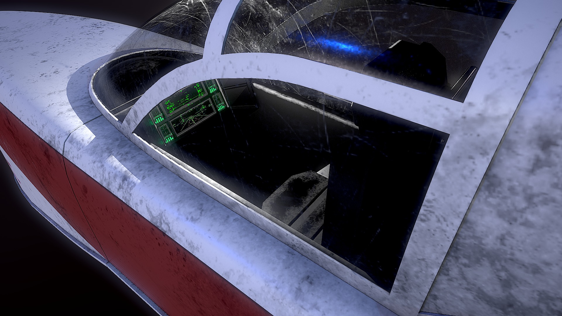 ARC-170 starfighter 3D model_8