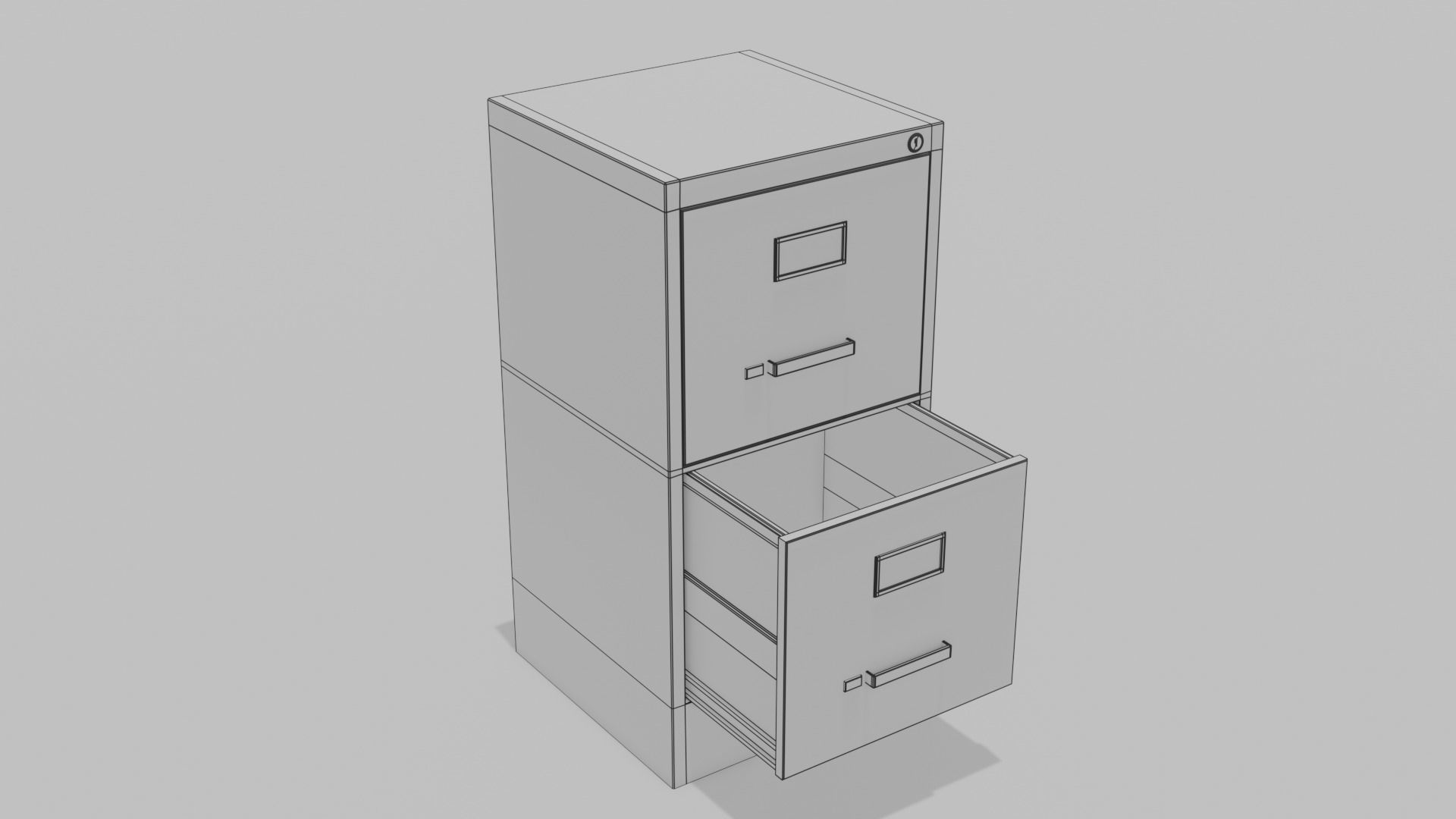 Short Filing 3D model CGTrader