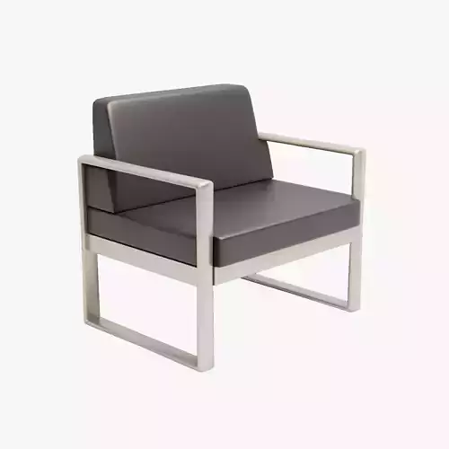 Waiting Room Office Chair 3D model
