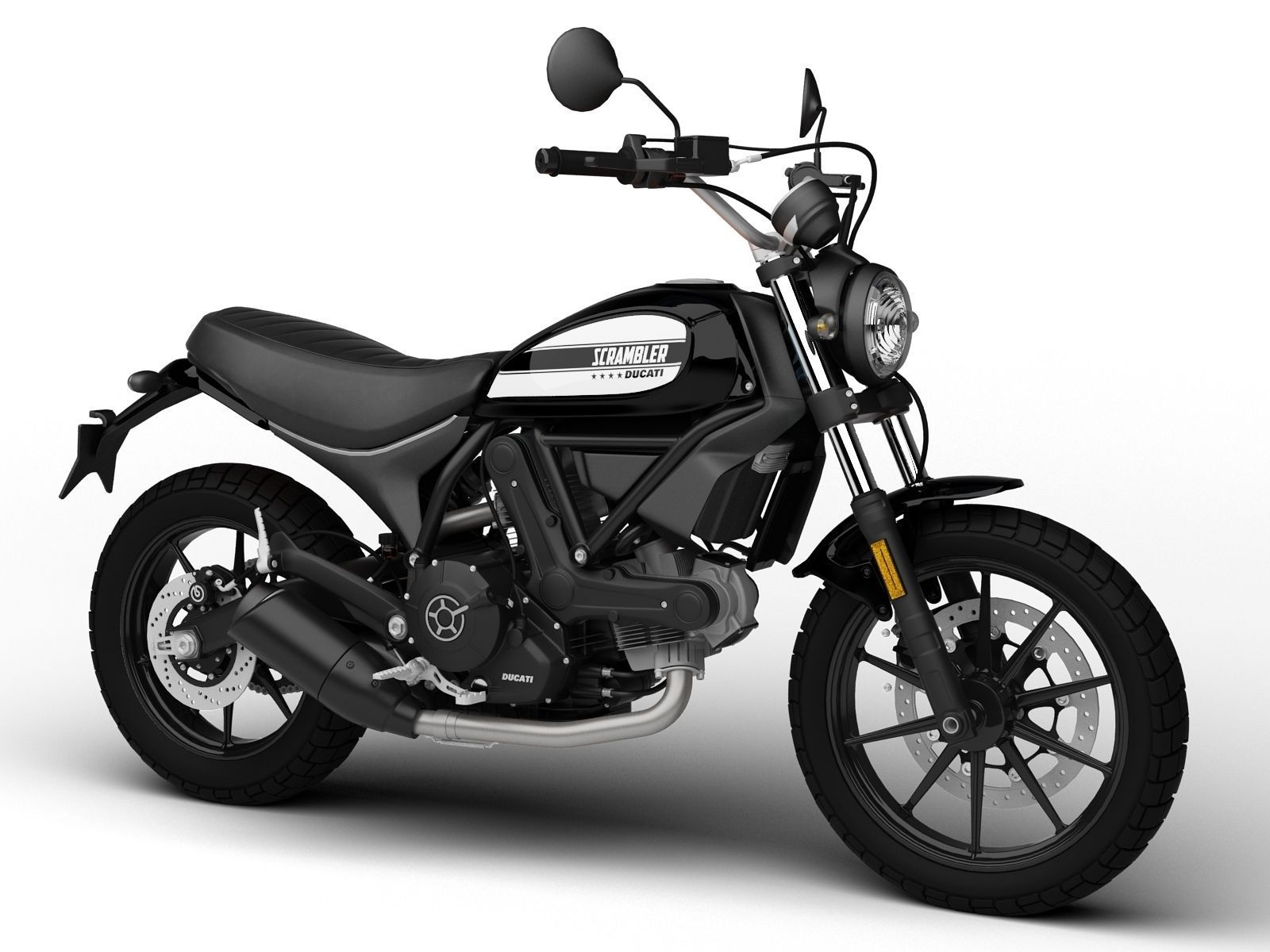 Ducati Scrambler Sixty2 2016 3D model_2