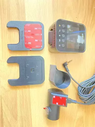 Mounts for front and rear TrueCam H25 GPS 4K dash camera