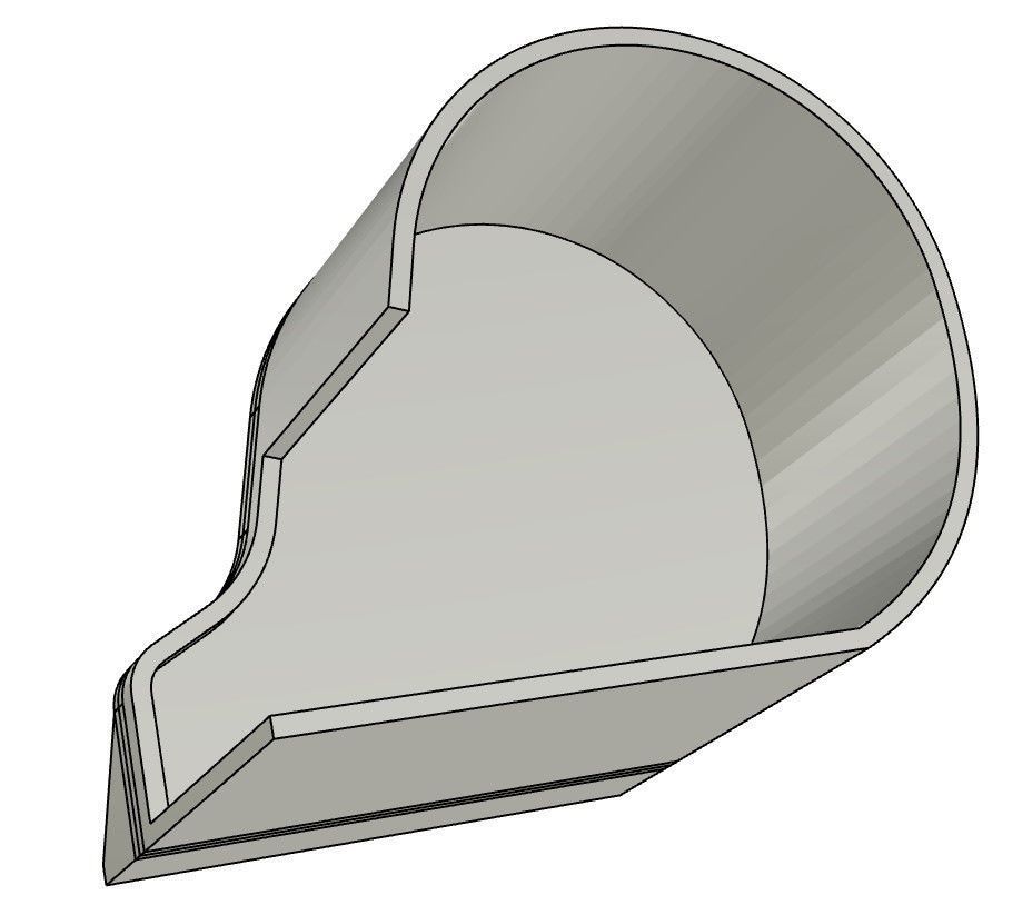 Mounts for front and rear TrueCam H25 GPS 4K dash camera 3D print model_11