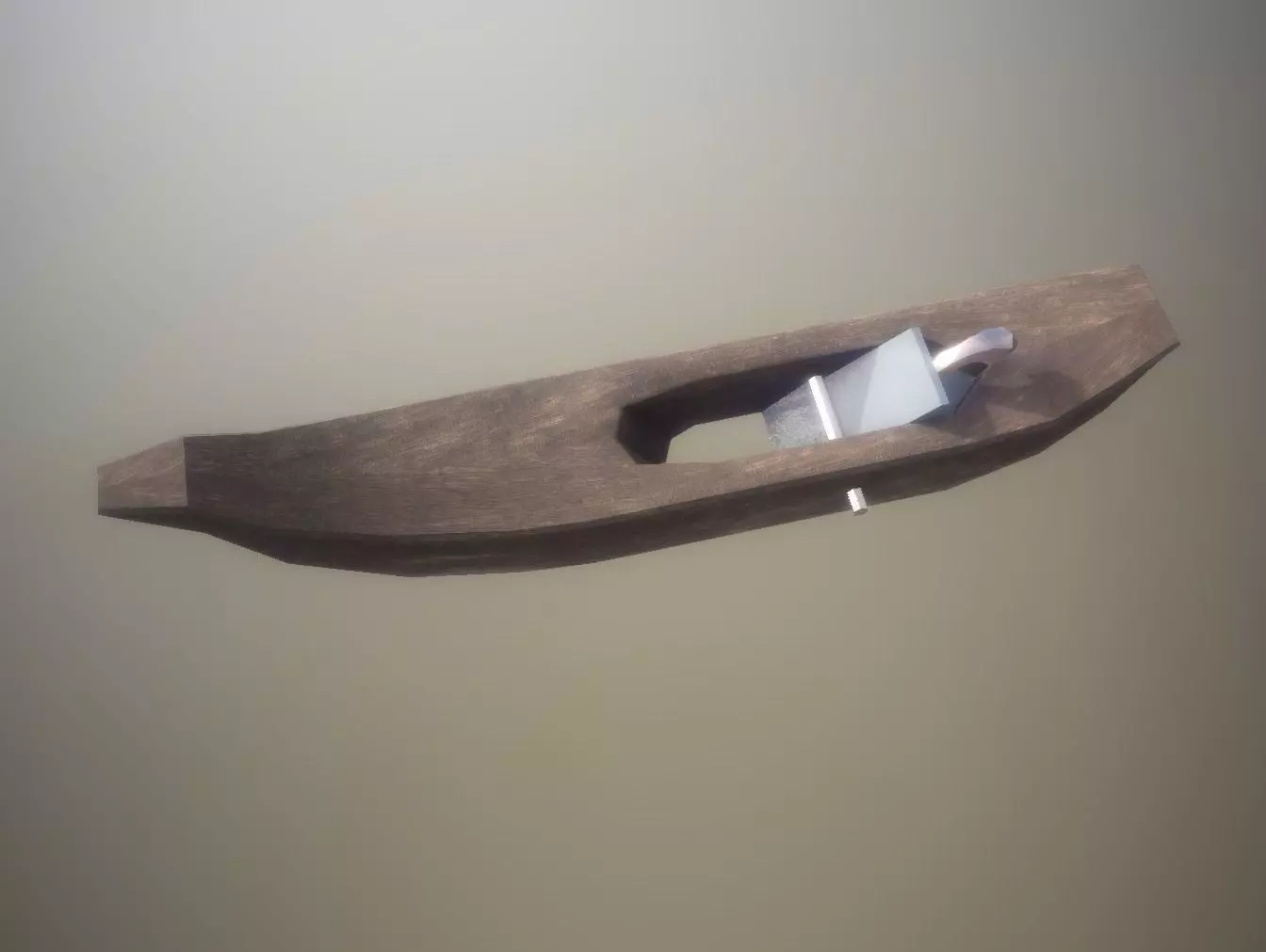 Game-Ready LP Slicer Viking Carpenter PBR Low-poly 3D model