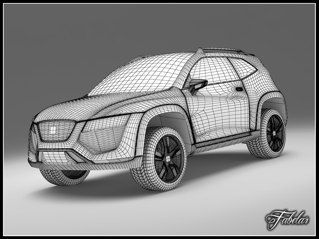 Seat Tribu concept 3D model_11