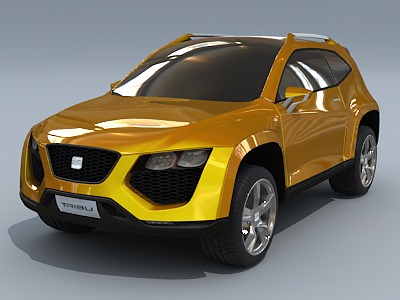 Seat Tribu concept 3D model_4