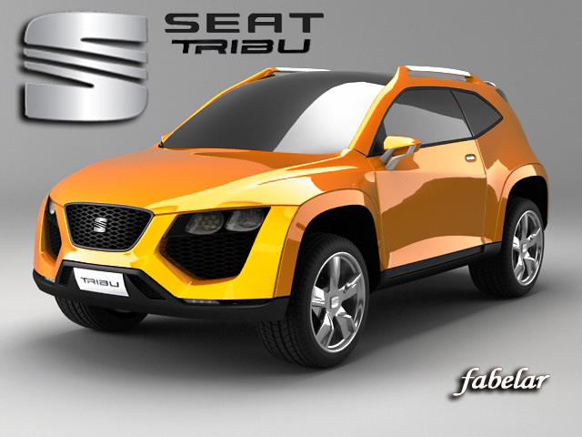 Seat Tribu concept 3D model_9