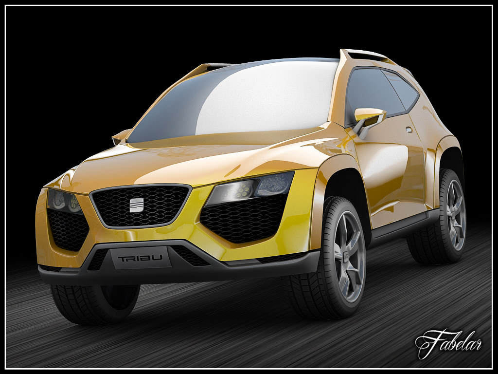 Seat Tribu concept 3D model_3