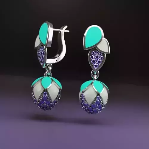 Enamels Earrings