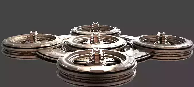 Ancient Alien Star Ring 7 