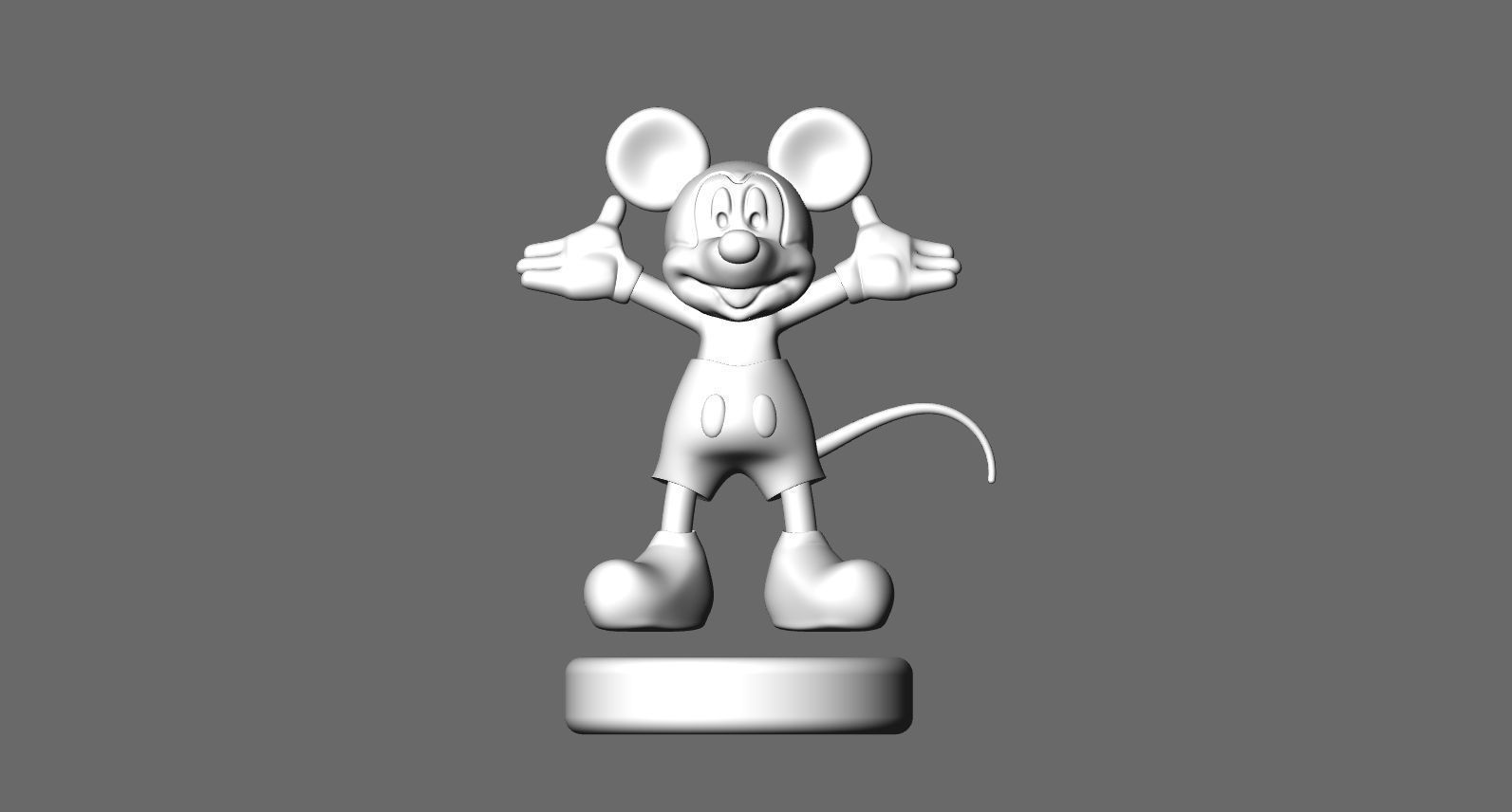 Mickey modelo 3D 3D print model_6
