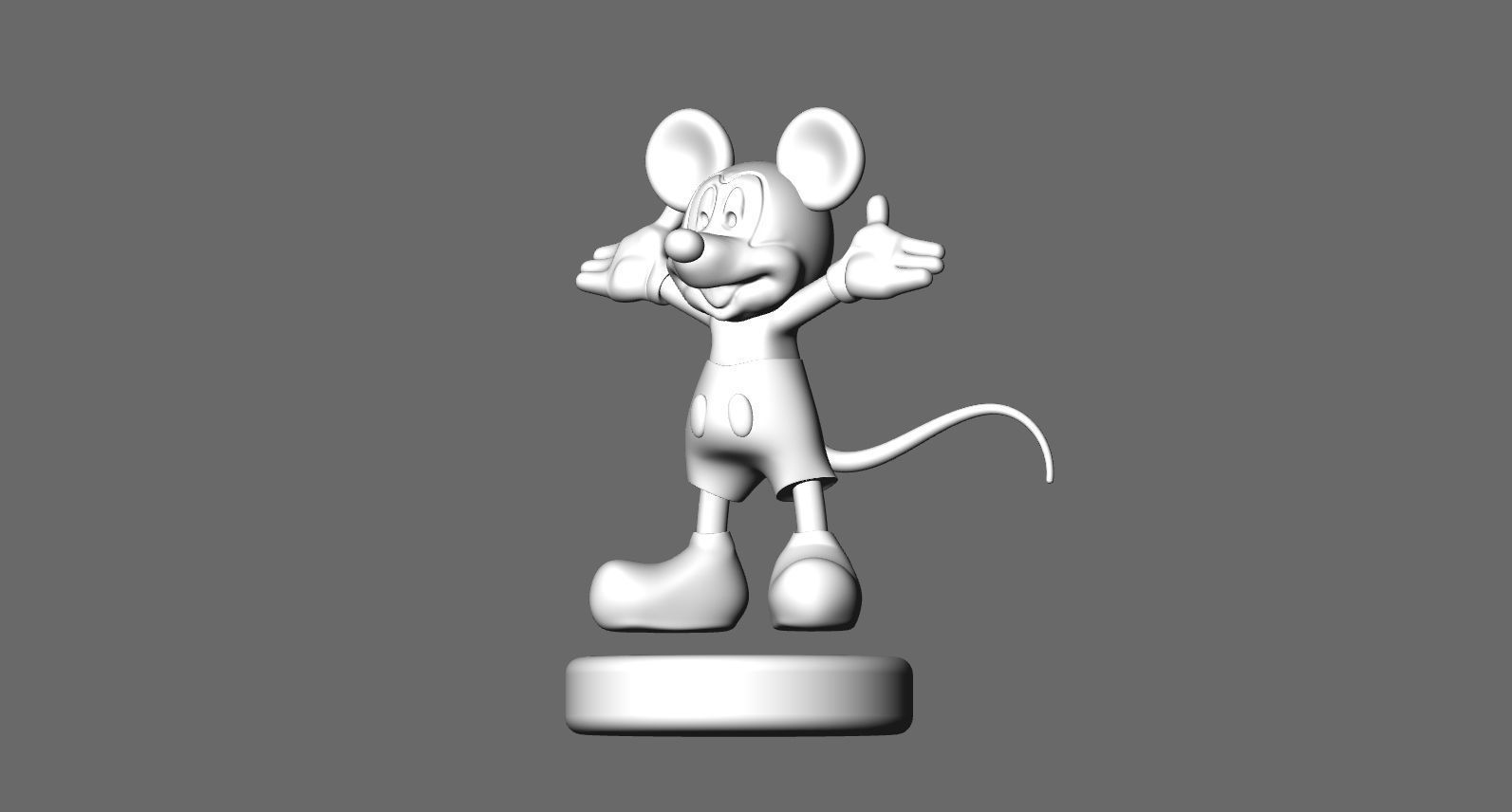 Mickey modelo 3D 3D print model_7