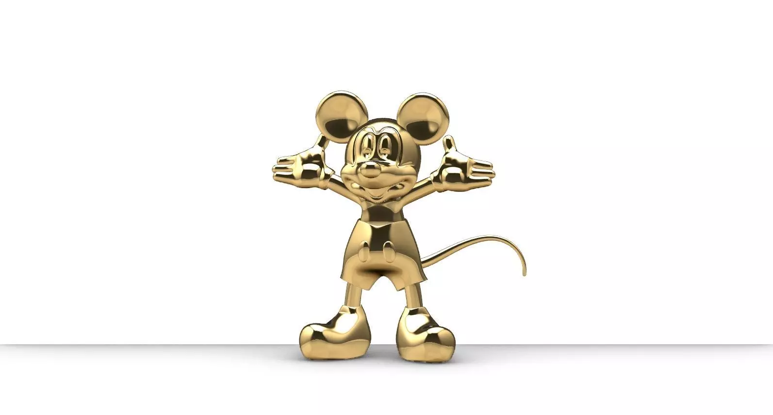 Mickey modelo 3D 3D print model_0