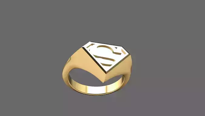 anel superman anel super homem