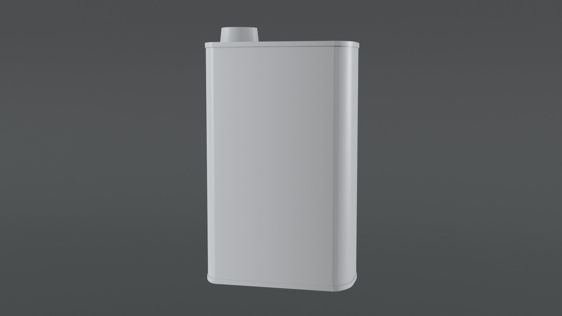 Motor Oil Can - 3 Variants New-Old-Aged and Rusted  Low-poly 3D model_13