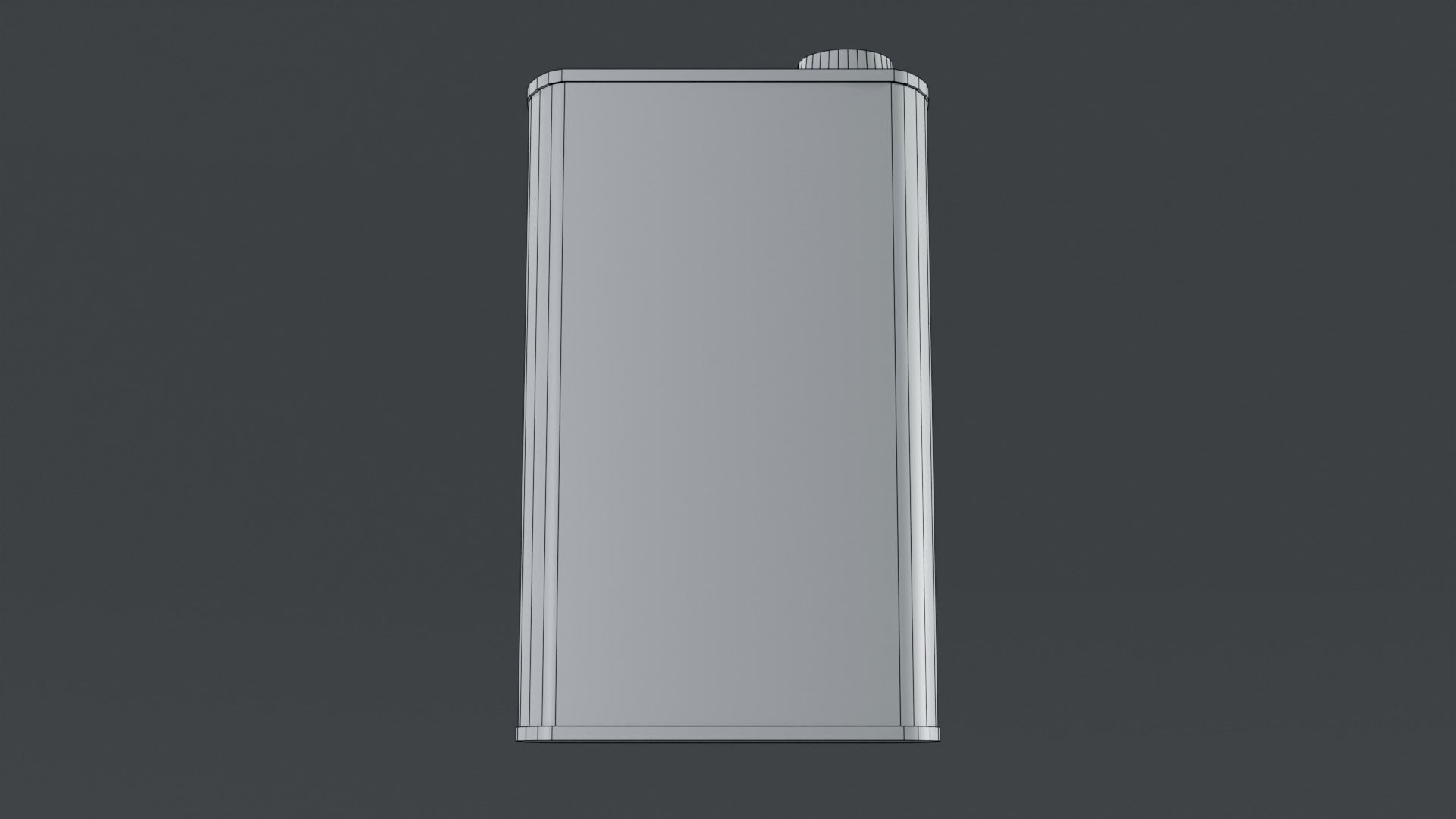 Motor Oil Can - 3 Variants New-Old-Aged and Rusted  Low-poly 3D model_19