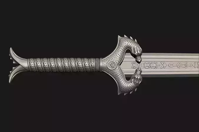 Wonder Woman God Killer Sword 3D model