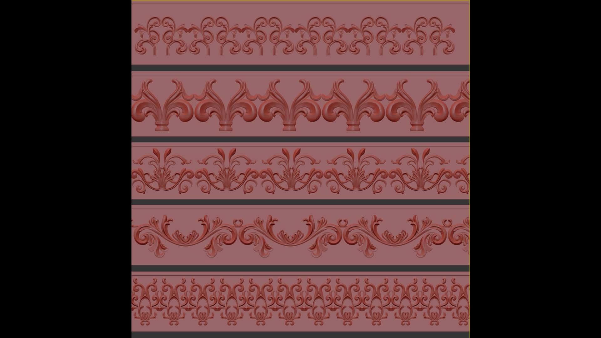 Ornament 07 3D model_4