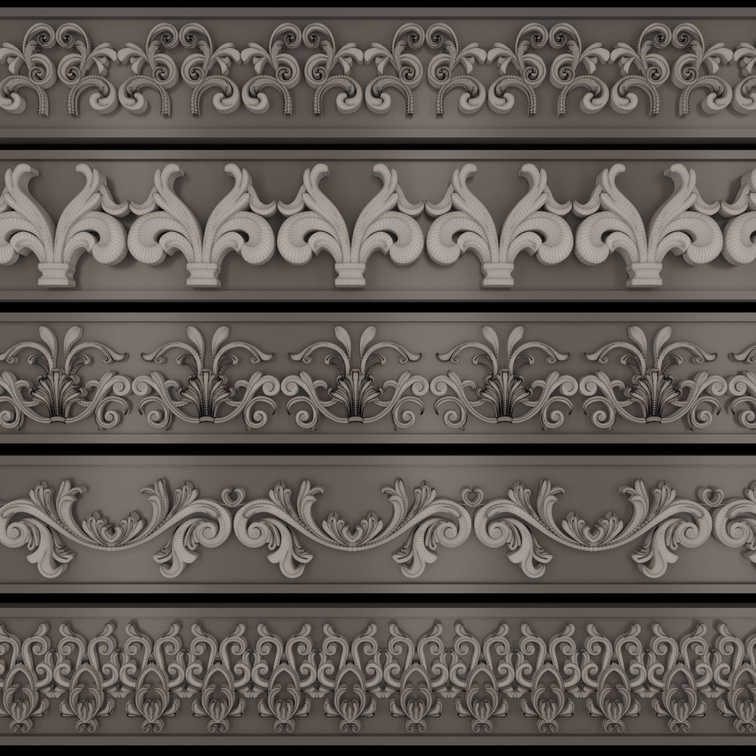 Ornament 07 3D model_1