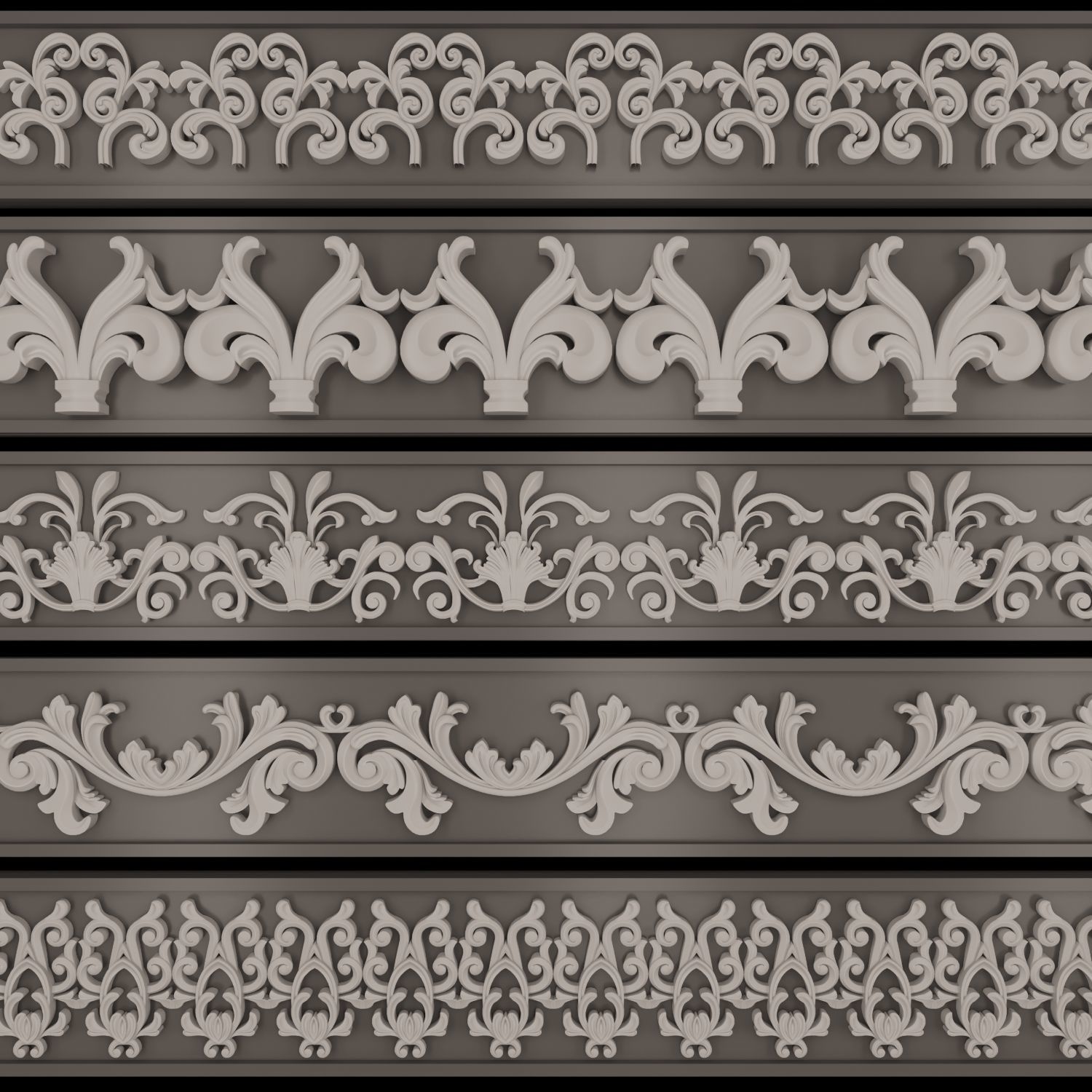 Ornament 07 3D model_2