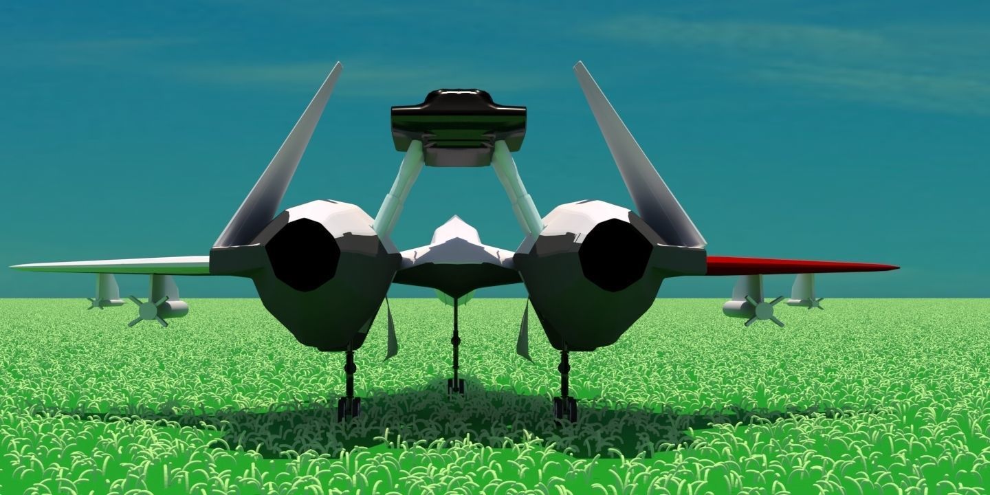 ADFX-01 Morgan Jet 3D model_4