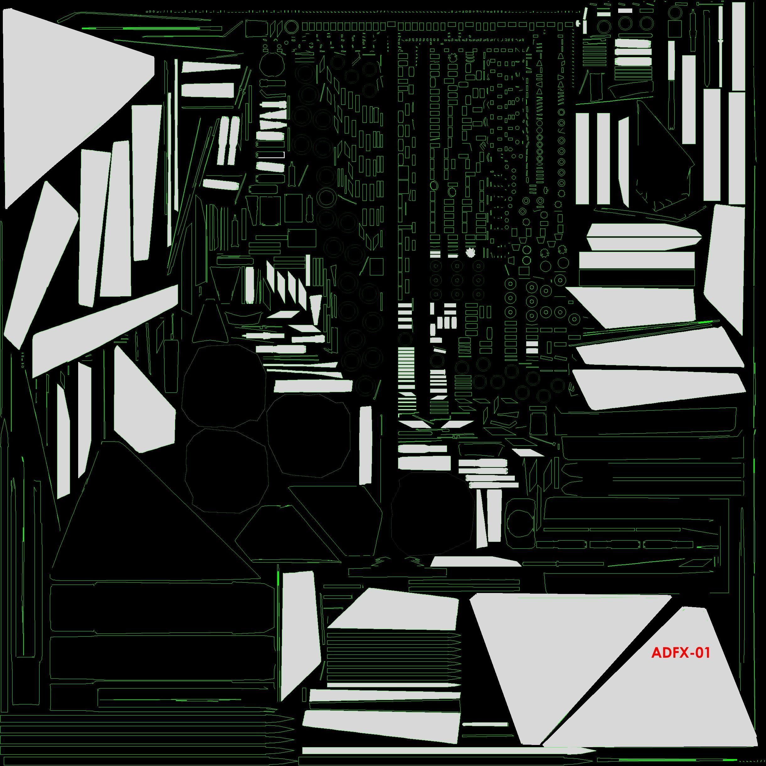 ADFX-01 Morgan Jet 3D model_14