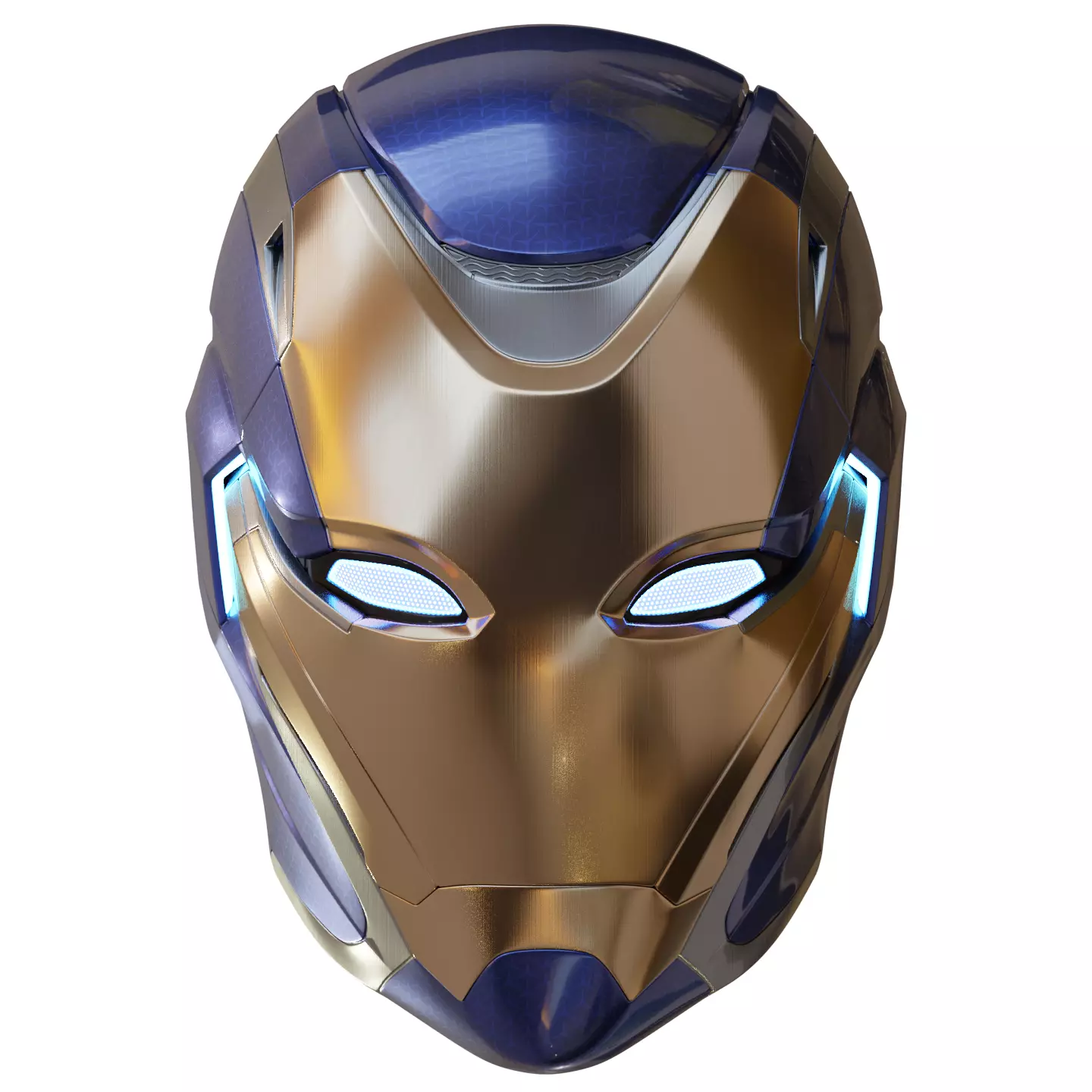 Ironman Mark 49 Rescue Helmet 3D Print Model with Inner Detail 3D print model_0
