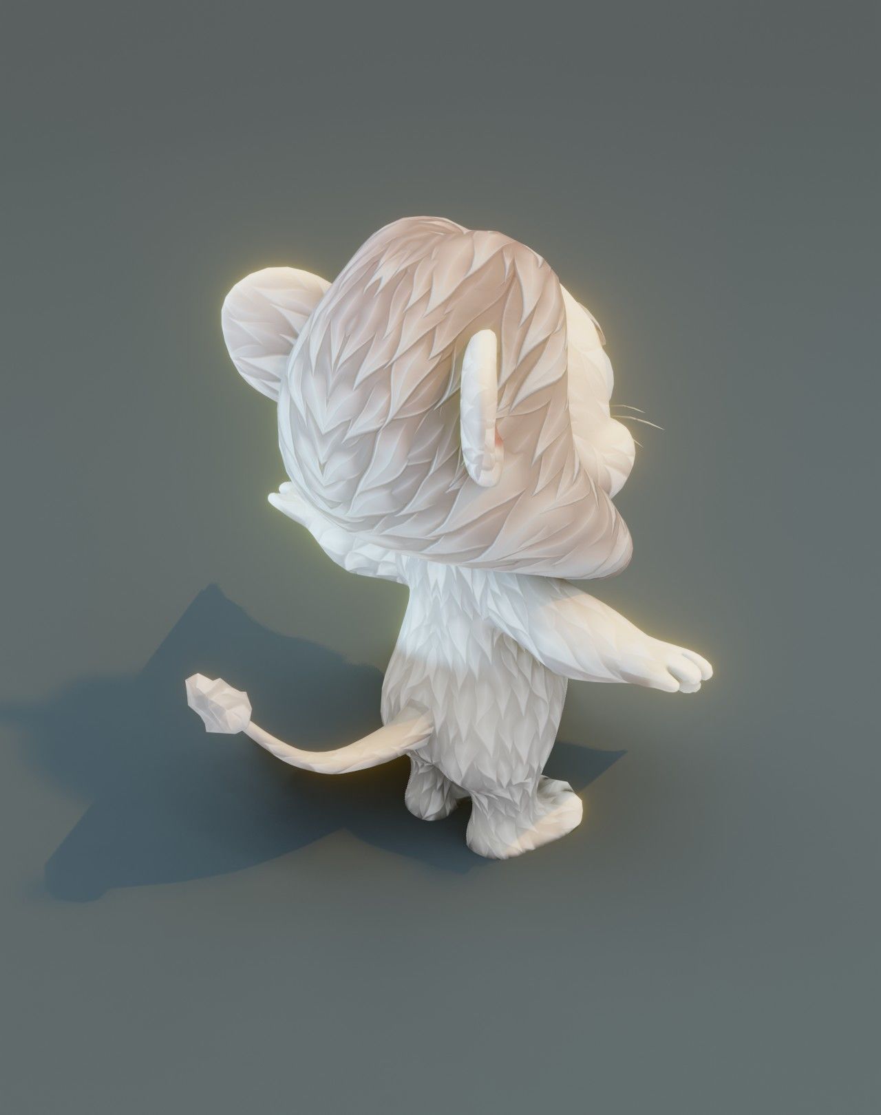Cartoon Lion 3D Models Low-poly 3D model_30