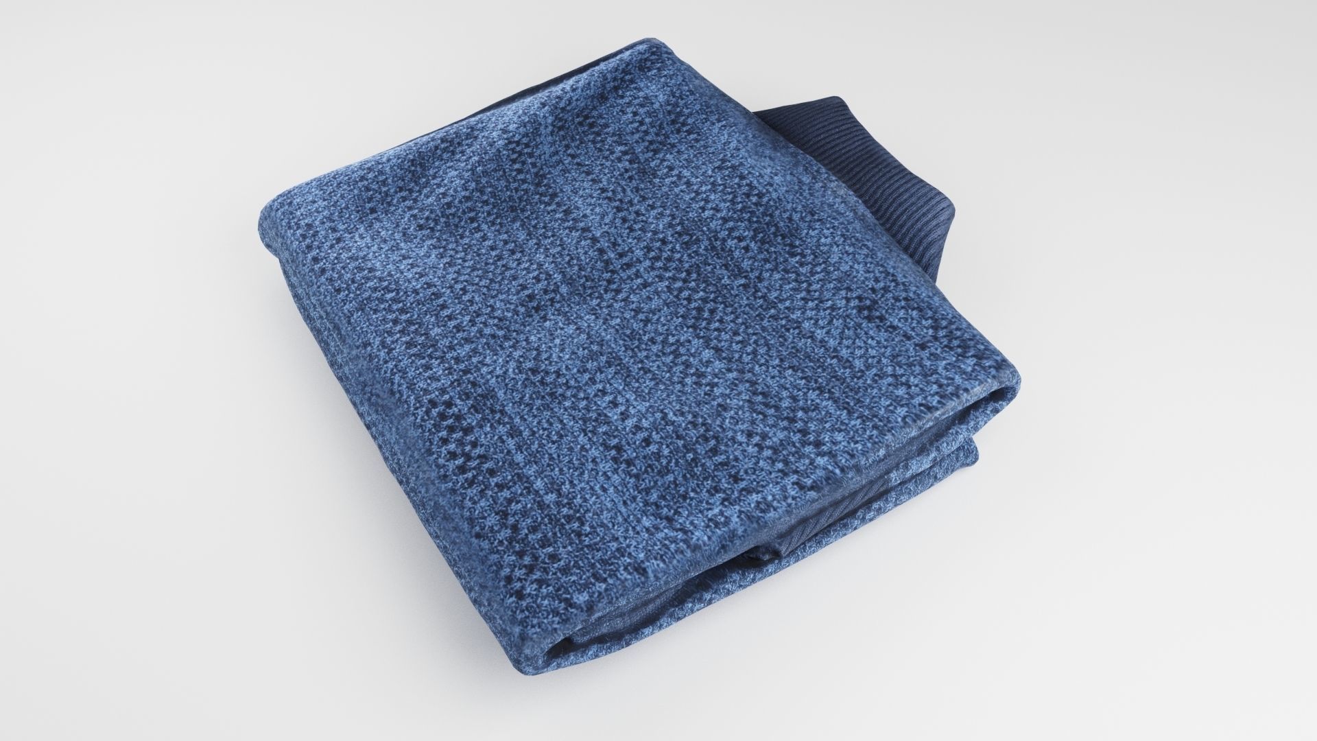 Mens clothing sweatshirt pullover sweater for wardrobe 3D model_5