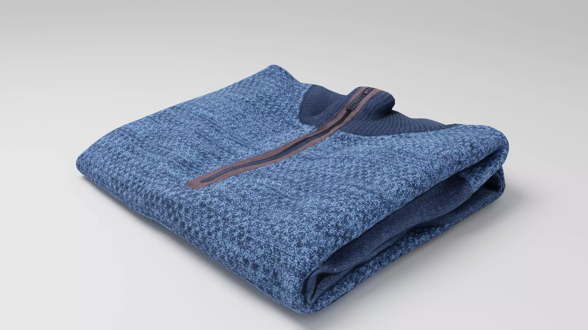 Mens clothing sweatshirt pullover sweater for wardrobe 3D model_0