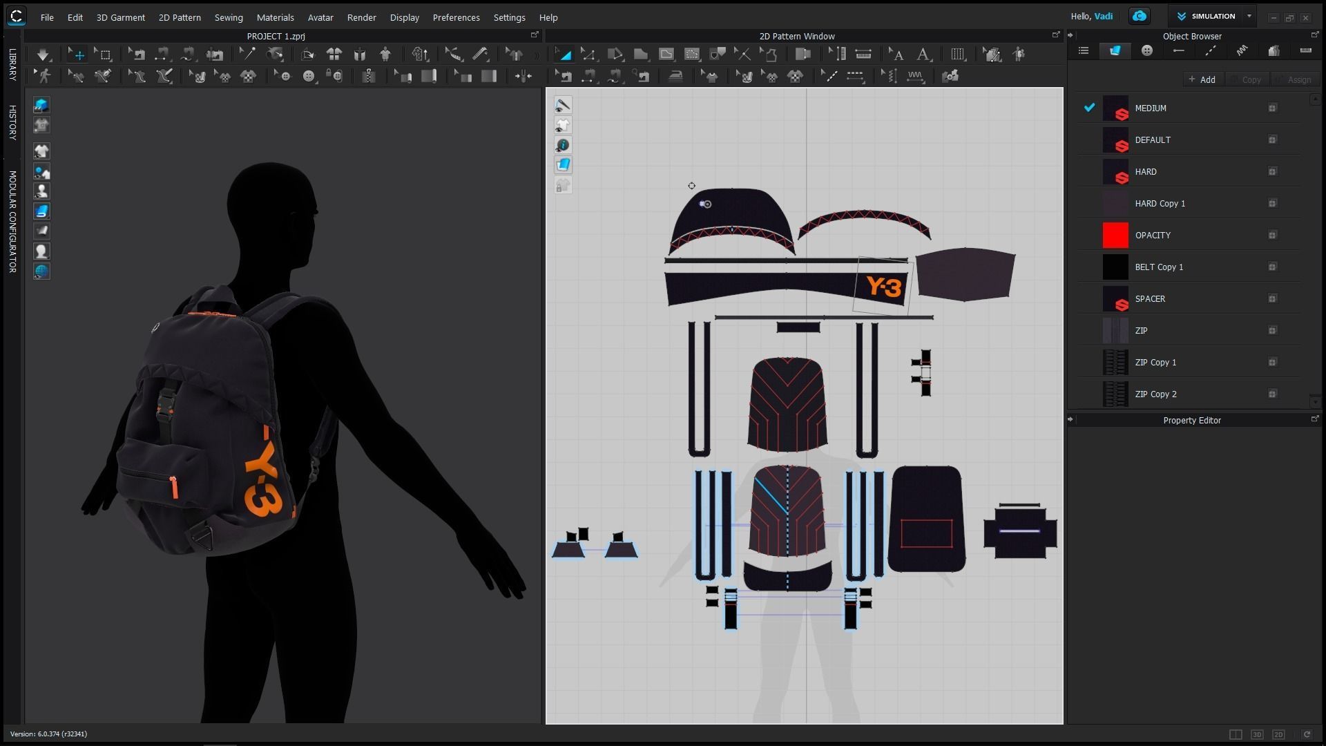Backpacks backpack project jibo 3D model_4