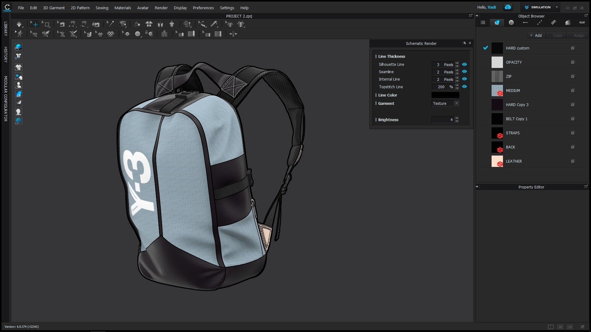 Backpacks backpack project jibo 3D model_7