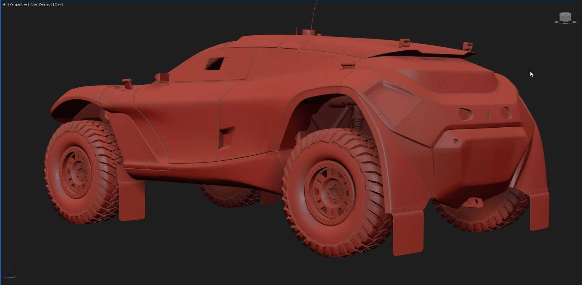 Extreme E E-SUV Jenson Button 2022 3D model_22