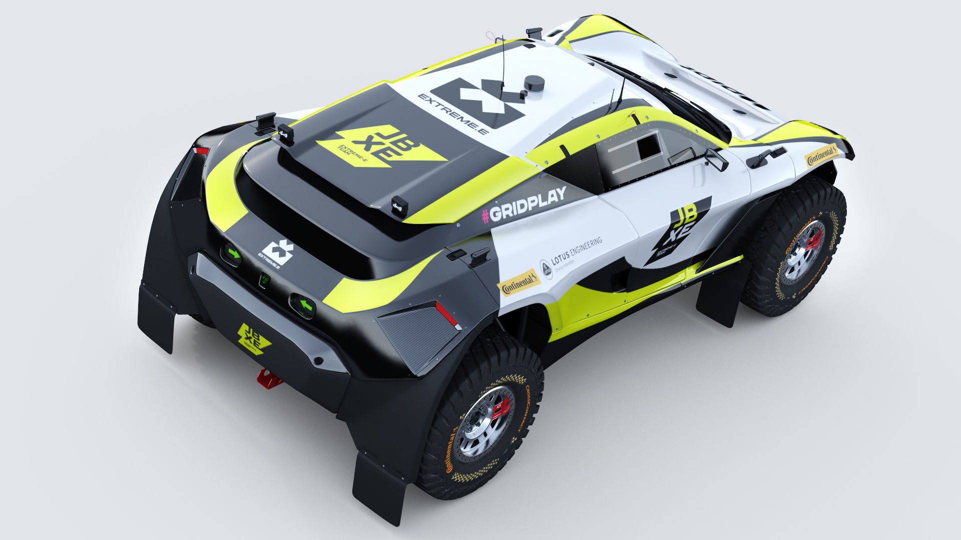 Extreme E E-SUV Jenson Button 2022 3D model_6