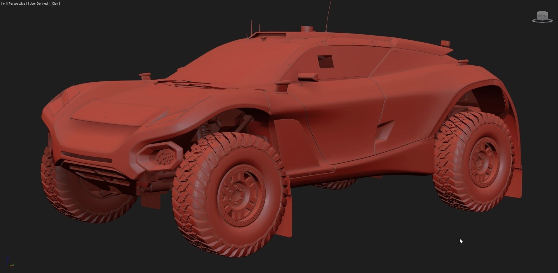 Extreme E E-SUV Jenson Button 2022 3D model_19