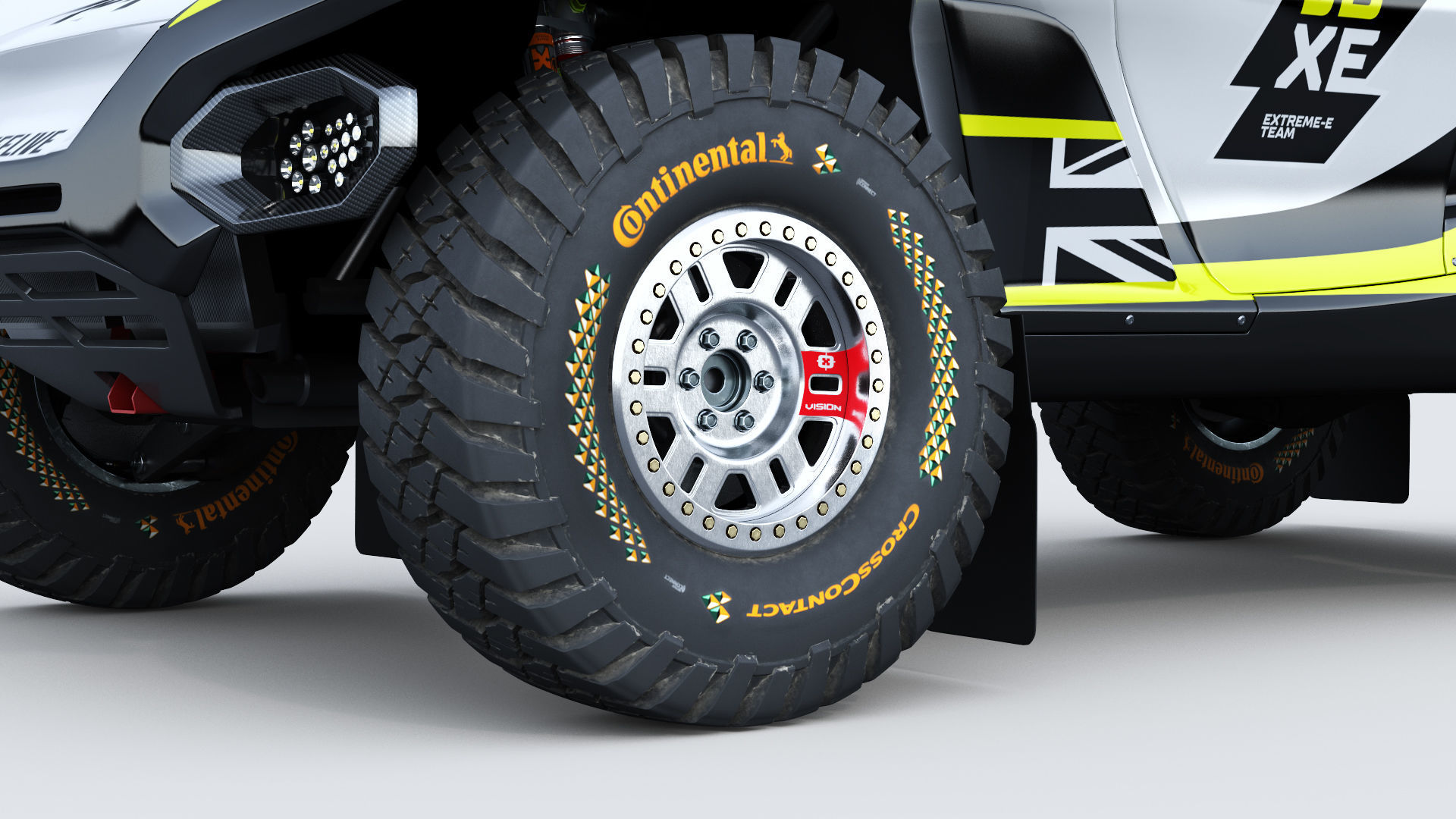 Extreme E E-SUV Jenson Button 2022 3D model_2