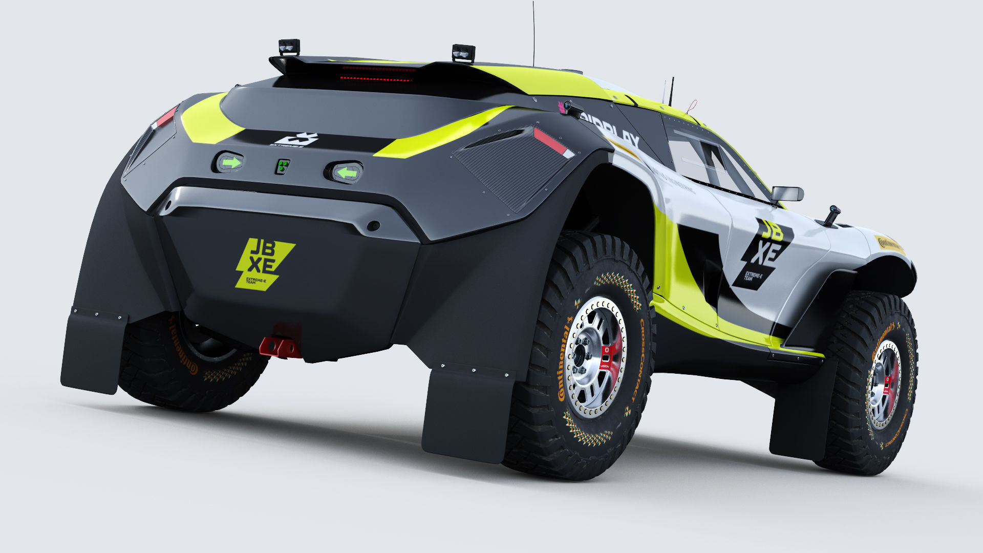 Extreme E E-SUV Jenson Button 2022 3D model_5