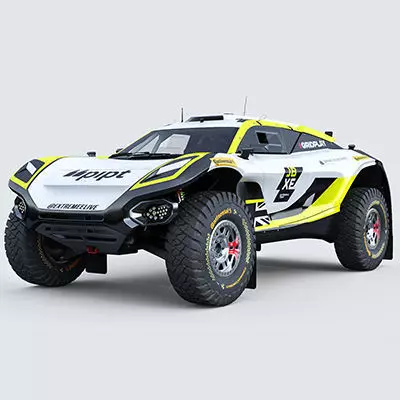 Extreme E E-SUV Jenson Button 2022 3D model_0