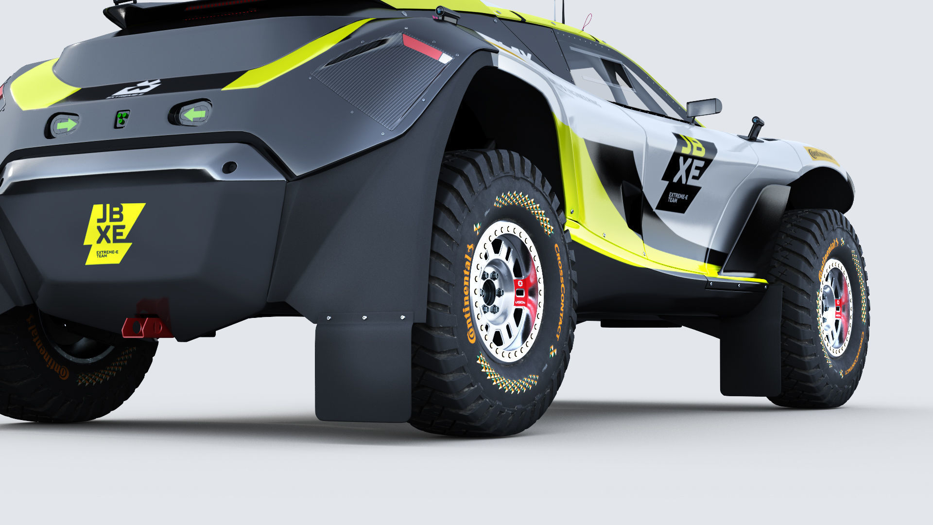 Extreme E E-SUV Jenson Button 2022 3D model_13