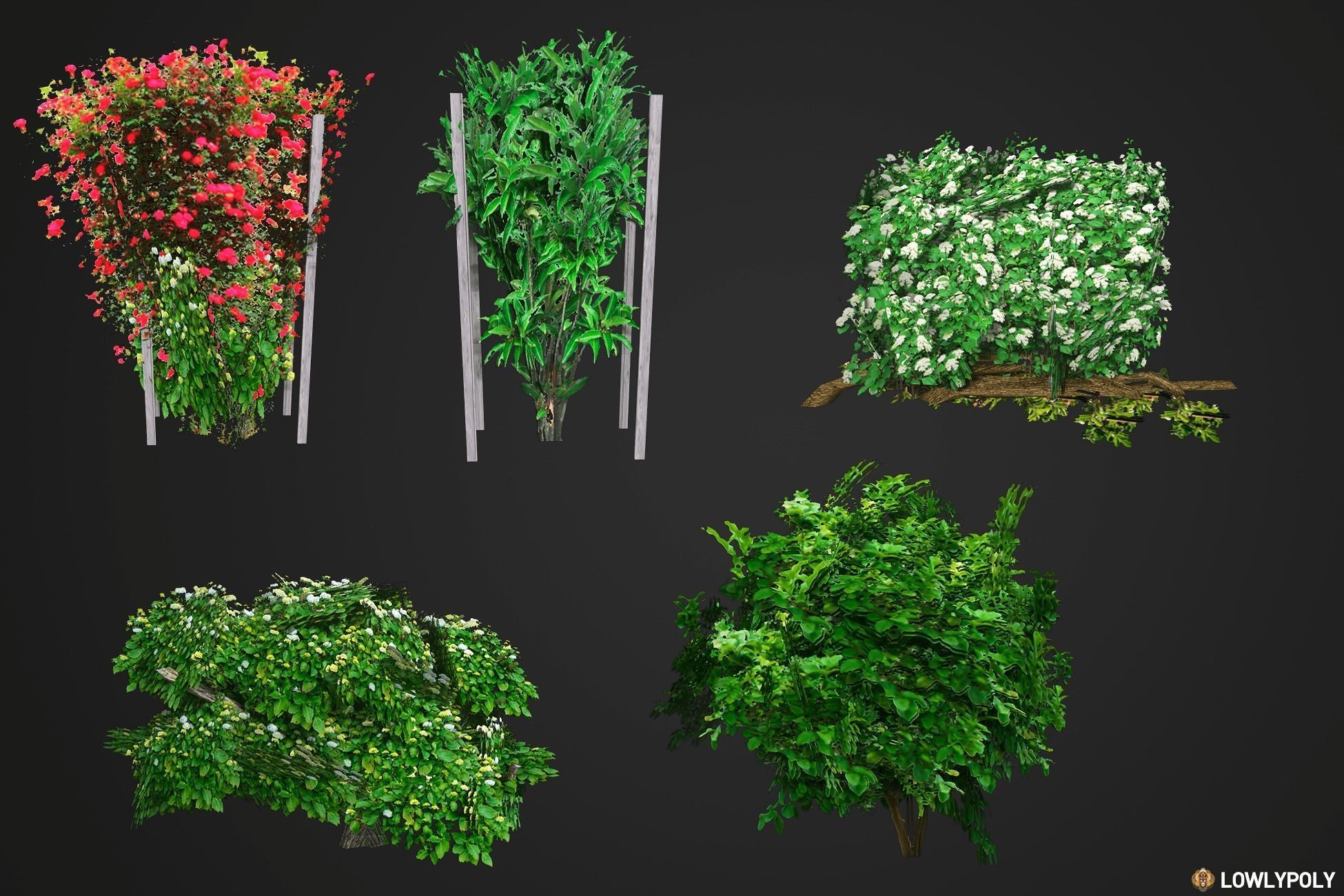 City Constructor Low-poly 3D model_10