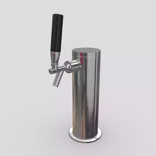 CC0 - Beer Tap Free low-poly 3D model