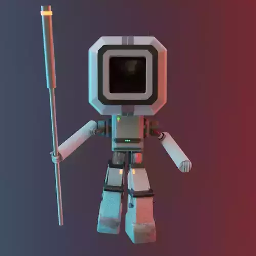 Blender astronaut model 3D model